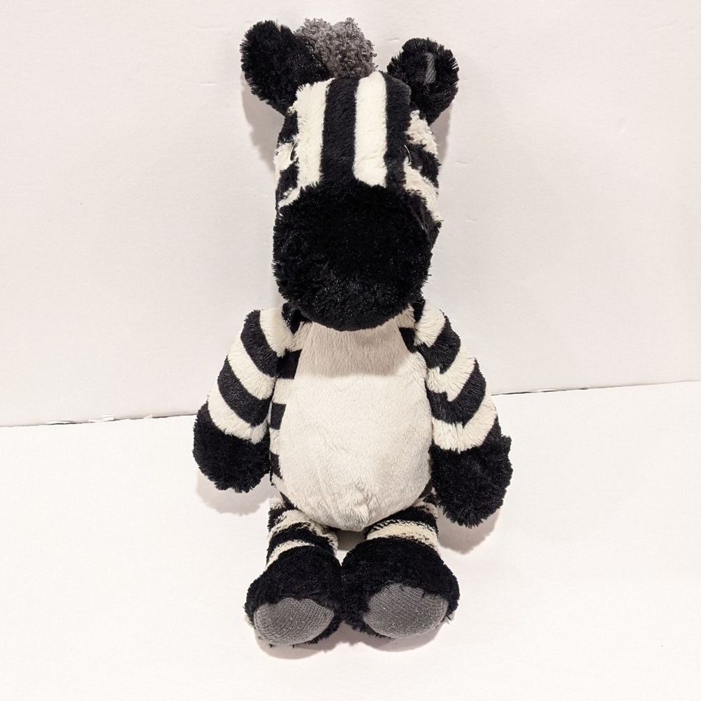 Hallmark Zebra Plush 18” Black White